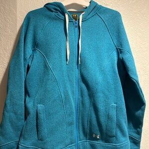 Under Armour Storm Women's Teal Hoodie Jacket